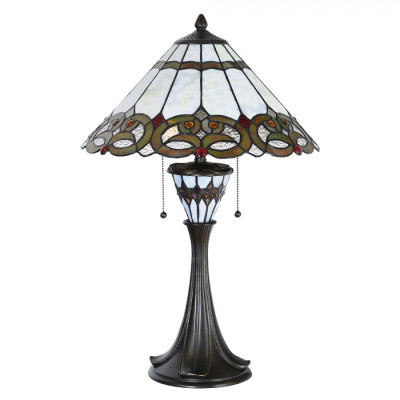 Lampa Tiffany 62 cm Clayre&Eef 5LL-5392