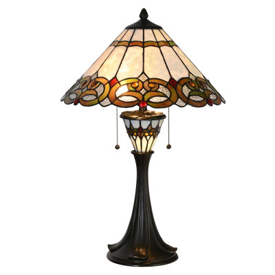 Lampa Tiffany 62 cm Clayre&Eef 5LL-5392