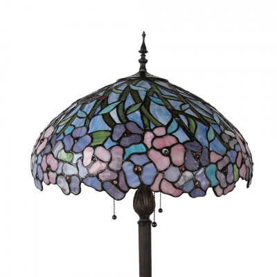 Lampa witrażowa Tiffany 165 cm Clayre&Eef 5LL-5453